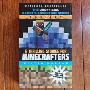 Gamer's Adventure Series Minecraft Box Set Of 6 Paperback Books